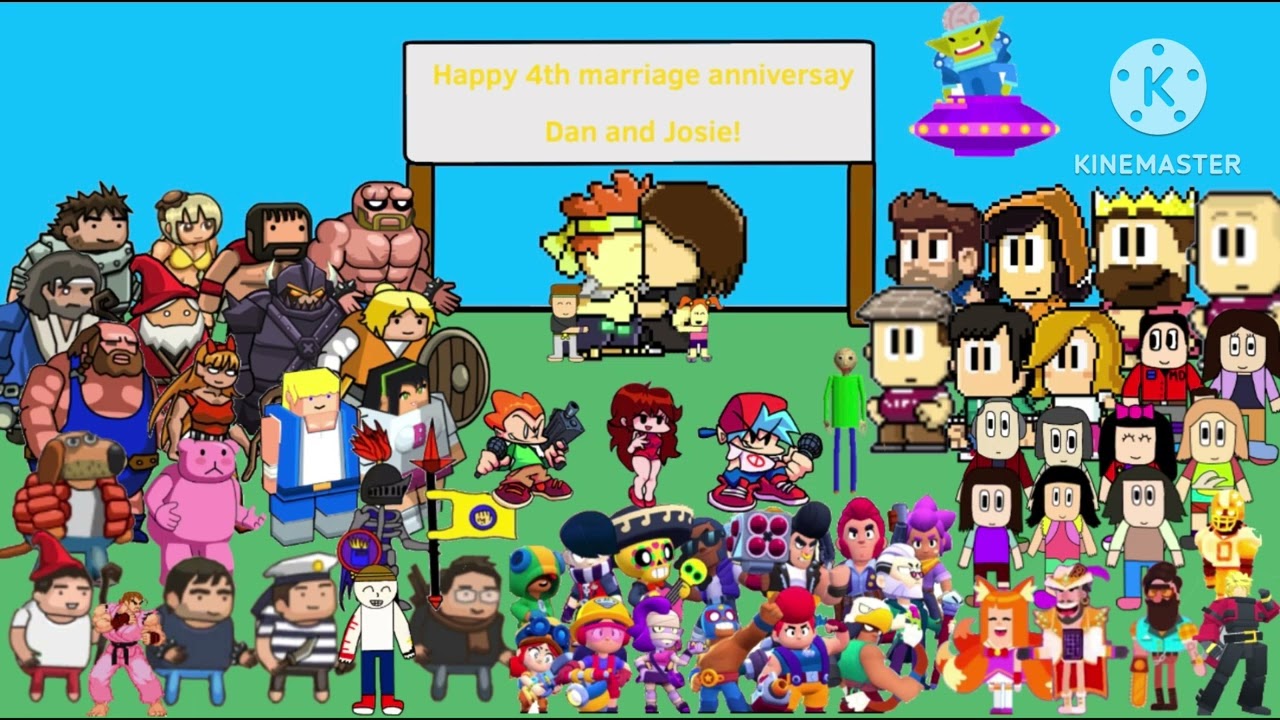 Dan and Josie's 4th marriage anniversary  (MD-Verse)