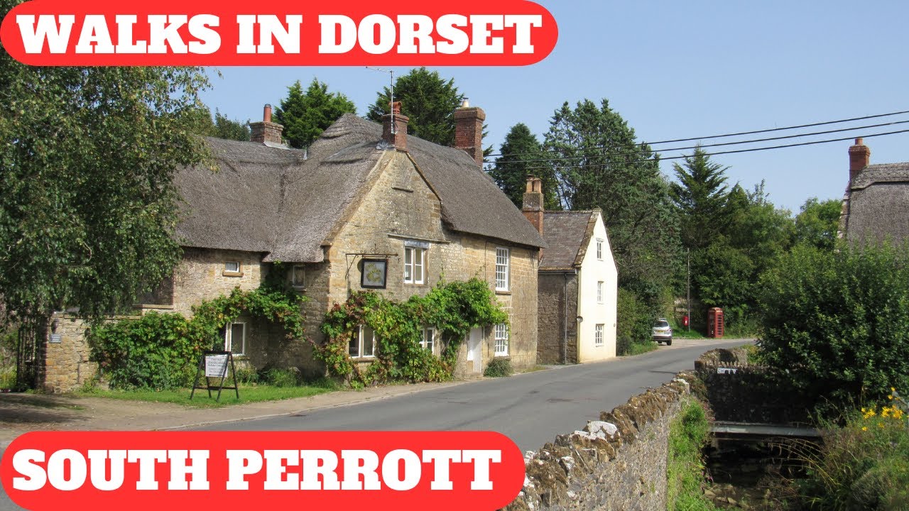 WALKS IN DORSET at SOUTH PERROTT & CHEDINGTON (& THE RIVER PARRETT TRAIL) (4K)