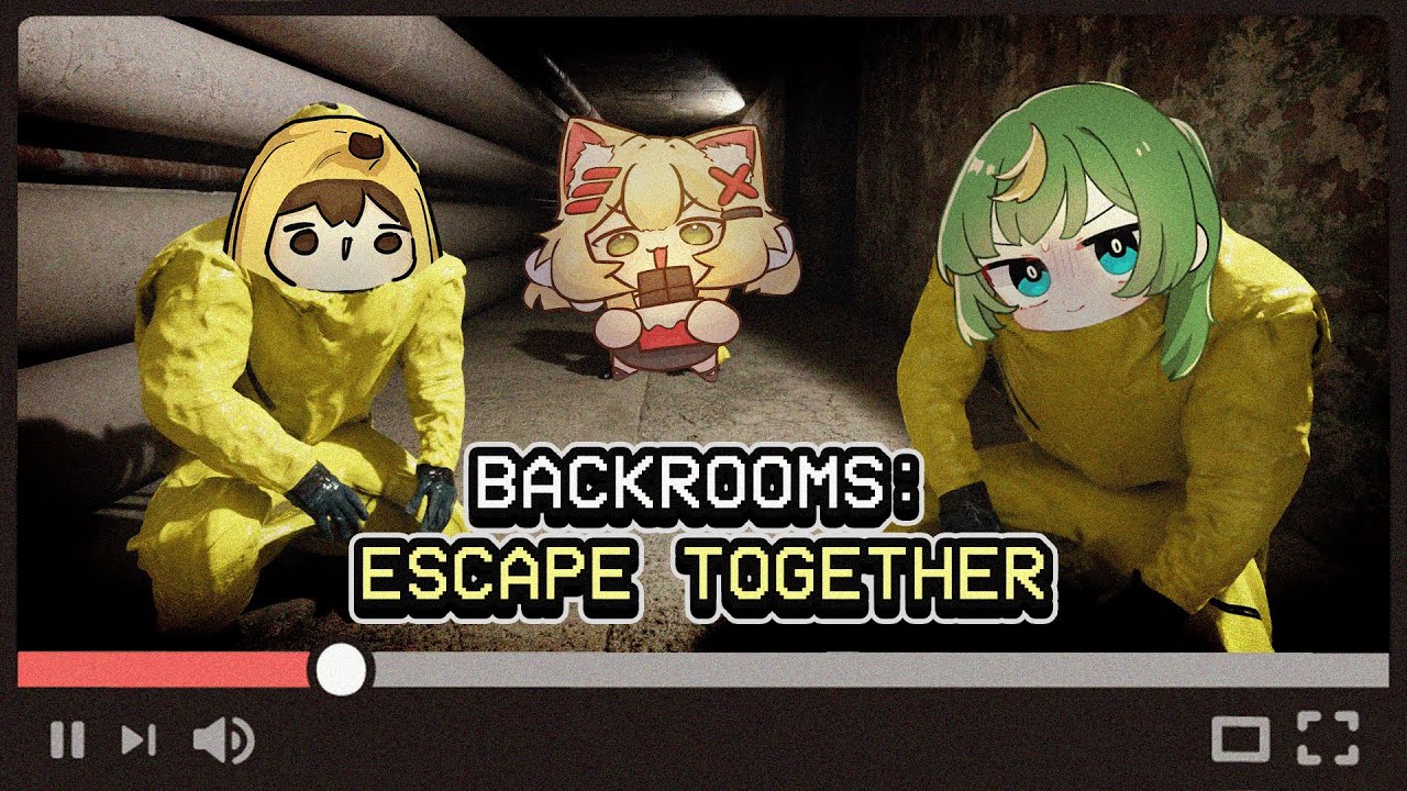 【🎮Backrooms: Escape Together🎮】後室？三人小隊才不怕！🕶️✨ ft. 阿邊、Selia Rena ❮歡迎初見、掛台❯ || 〚🐱䨩 · 綾瀨遙 Ayase haru🍫✨〛