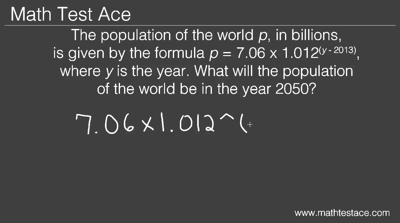 How to Solve Exponent Word Problems
