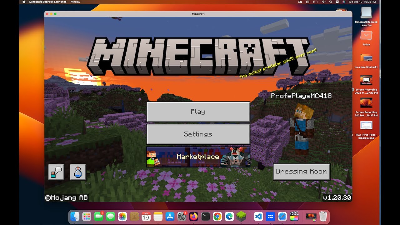 How to Play Minecraft Bedrock on a MAC [1.20+!!!]