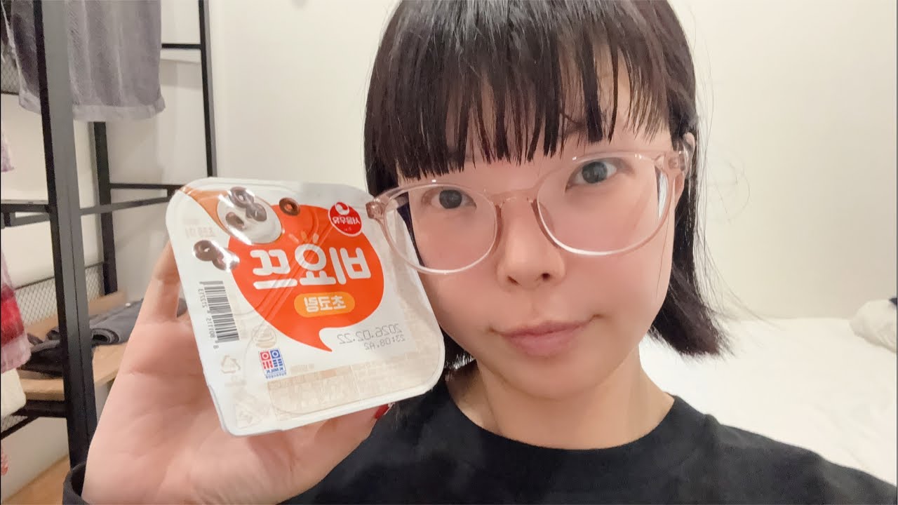 釜山にいるよー！ヨーグルト食べる❤️アプリ落ちたら即終了！