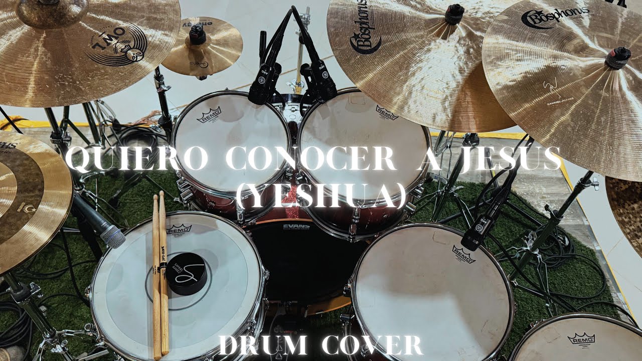 Quiero conocer a Jesús (Yeshua) | Drum Cover 🥁🔥