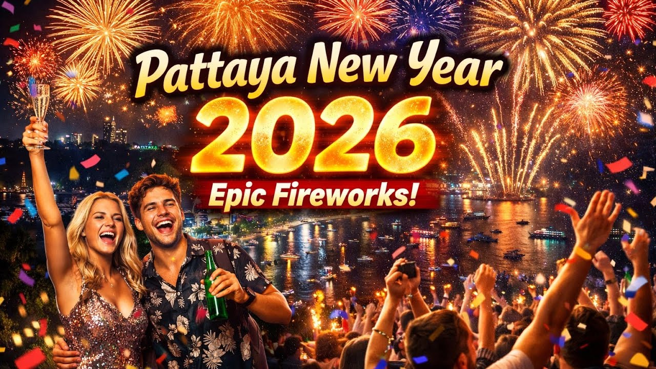Pattaya Walking Street New Year Night 2026