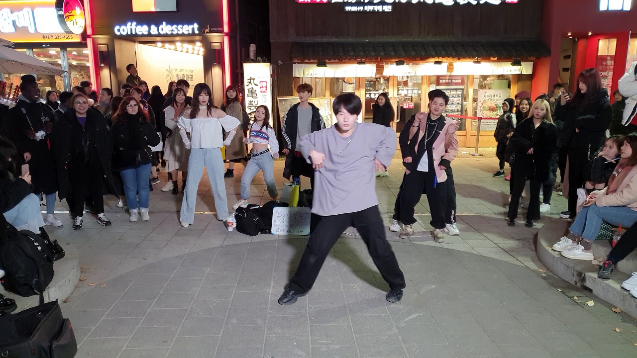 쓰리루트(3ROOT)-유우야(Yuuya)/ 뚜두뚜두(DDU-DU DDU-DU) - BLACKPINK/ DANCE COVER HongDae(홍대) Busking 20191129