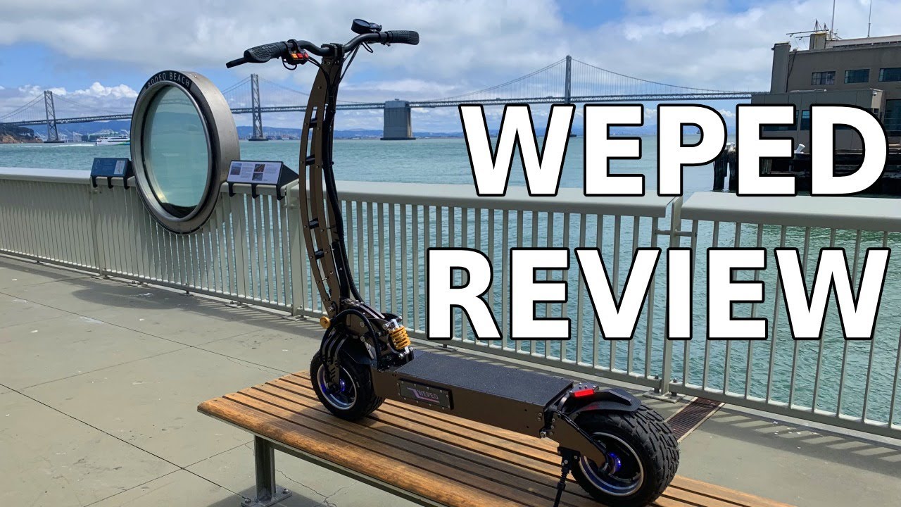 WEPED GT50E Electric Scooter Review | A high quality and compact electric vehicle