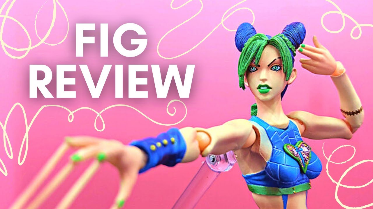 Jolyne Kujo Super Action Statue FIG REVIEW (Full Unboxing and Review~)