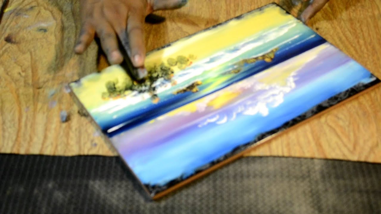 Awesome finger painter