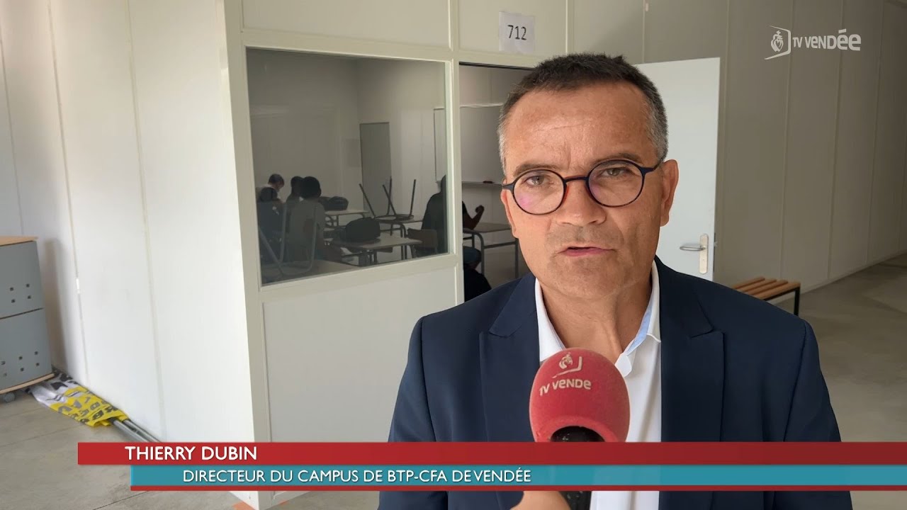 Ambiance de rentr&eacute;e sur le campus de BTP CFA Vend&eacute;e