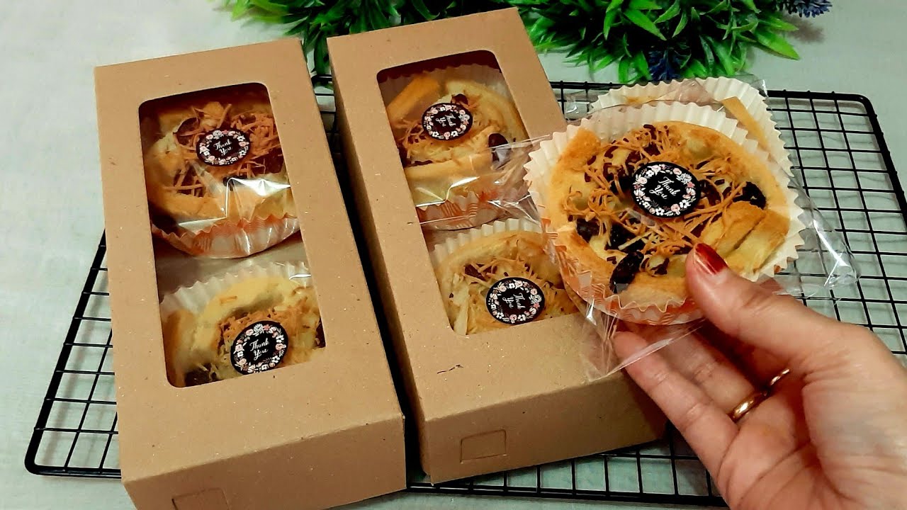 Hantaran dari sisa roti tawar & santan