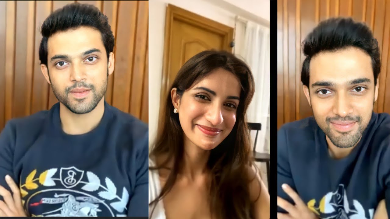 Parth Samthaan and Diksha Singh insta live with redfm.indies