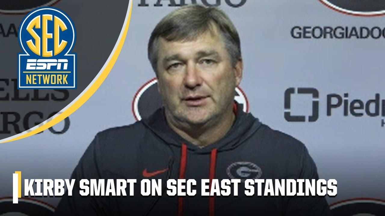 No. 3 Georgia's Kirby Smart not concerned with SEC East standings | SEC Network