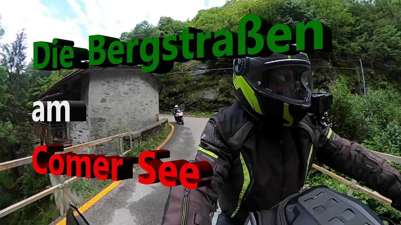 Die Bergstraßen am Comer See