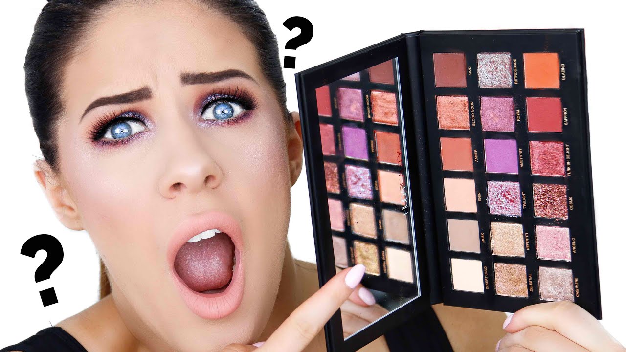 HUDA BEAUTY DESERT DUSK EYESHADOW PALETTE | FIRST IMPRESSIONS, REVIEW & TUTORIAL!!