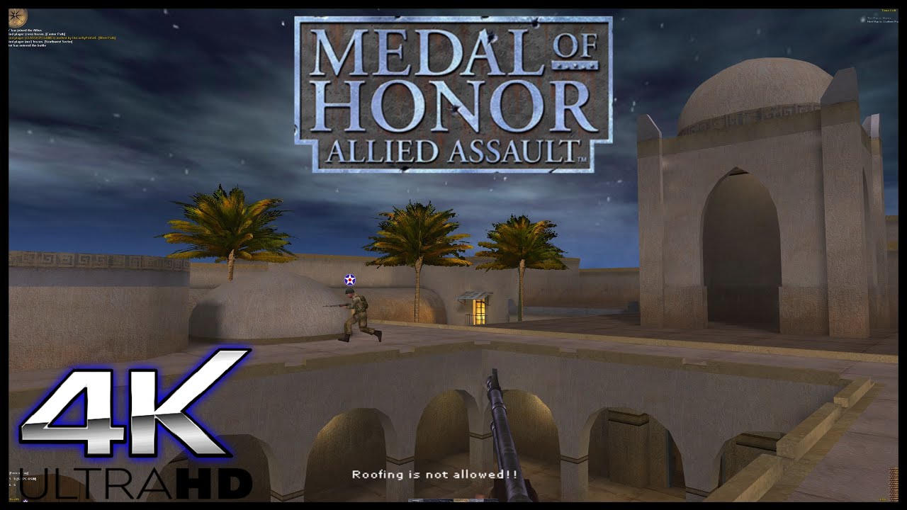 Medal of Honor Allied Assault Multiplayer 2020 The Hunt Objective match 4K