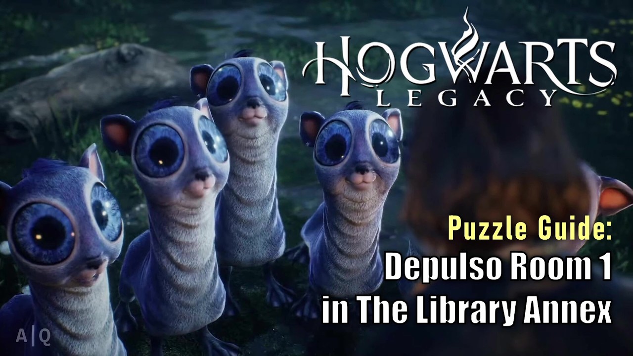 Hogwarts Legacy - Collectibles Guide - Depulso Room 1 in The Library Annex