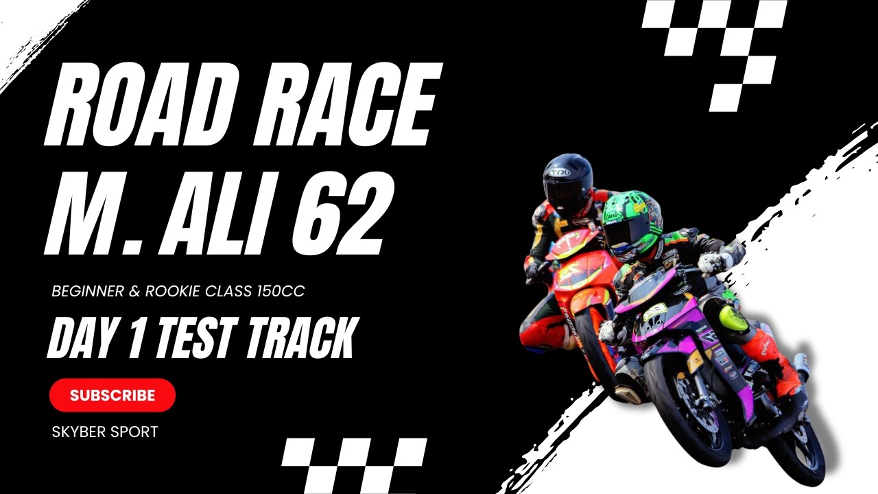 Gas Pol! M ALI Tampil Percaya Diri di Test Track Dinar Jegeg Bali Road Race Jembrana Day 1