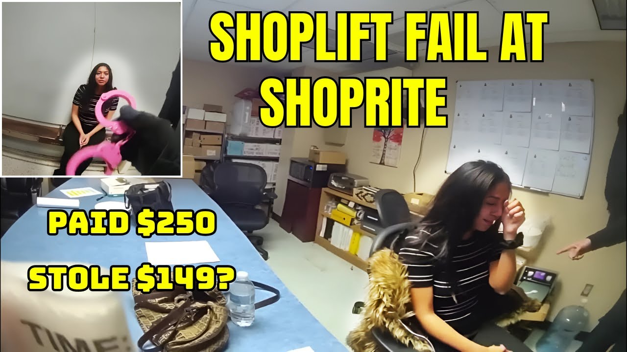 Woman Caught Hiding Items in Laundry Cart at ShopRite