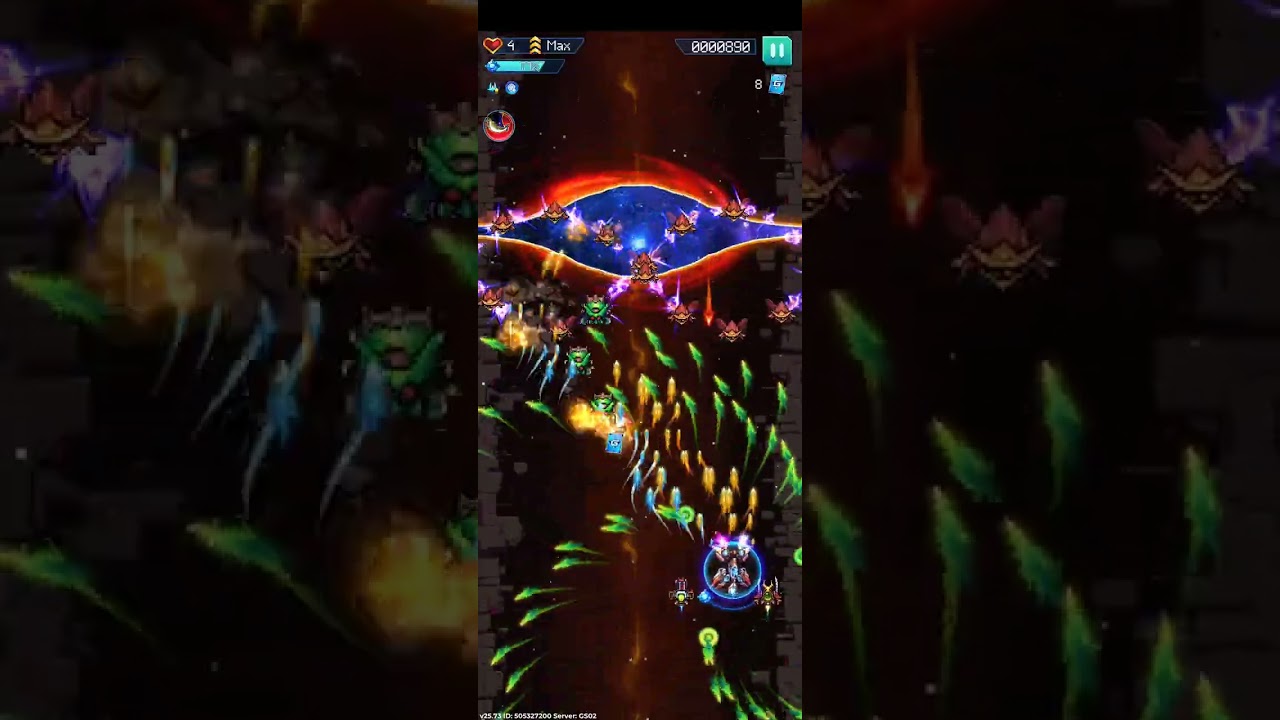 Galaxiga level~156👑💥💯😈🔥 #games #bestarcadegames #gaming #gameplay #videogame #space #arcade #sky 