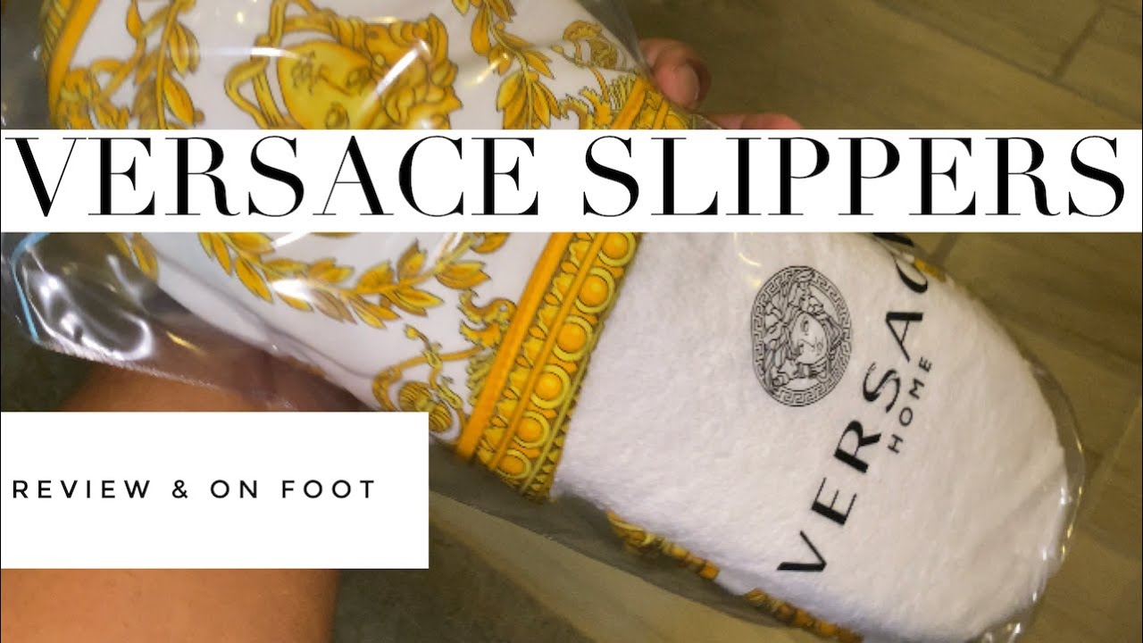 Versace Slipper Review and On Foot of the 