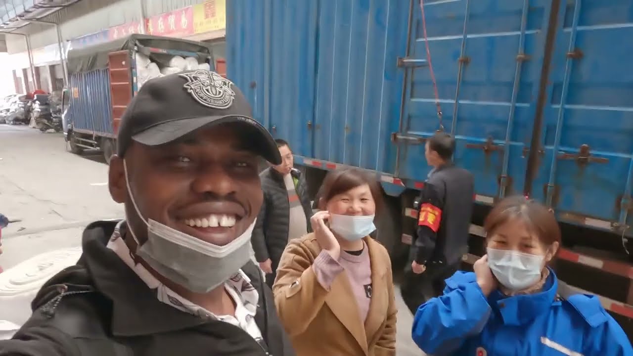 How Africans Trade in China   Episode 1   Scouting for the Best Textile