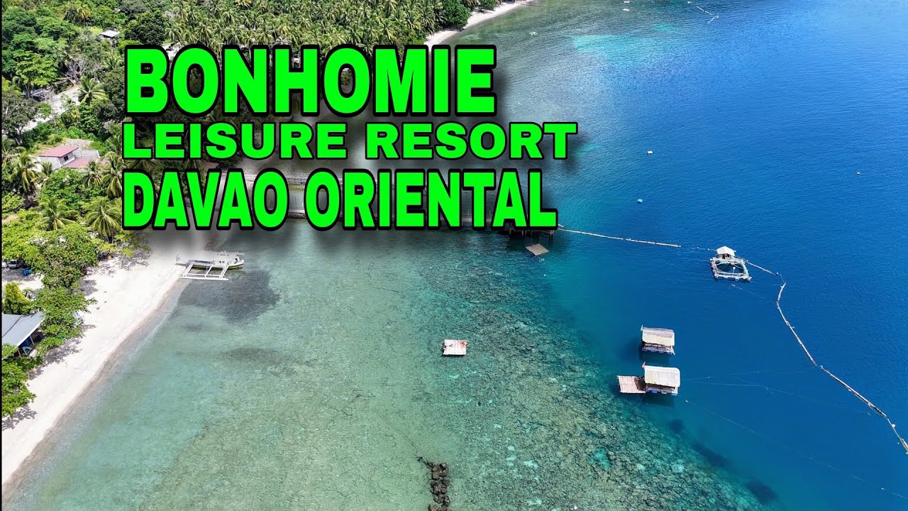 GLIMPSE OF BONHOMIE LEISURE RESORT / DAVAO ORIENTAL PHILIPPINES / CINEMATIC / AERIAL VIEW