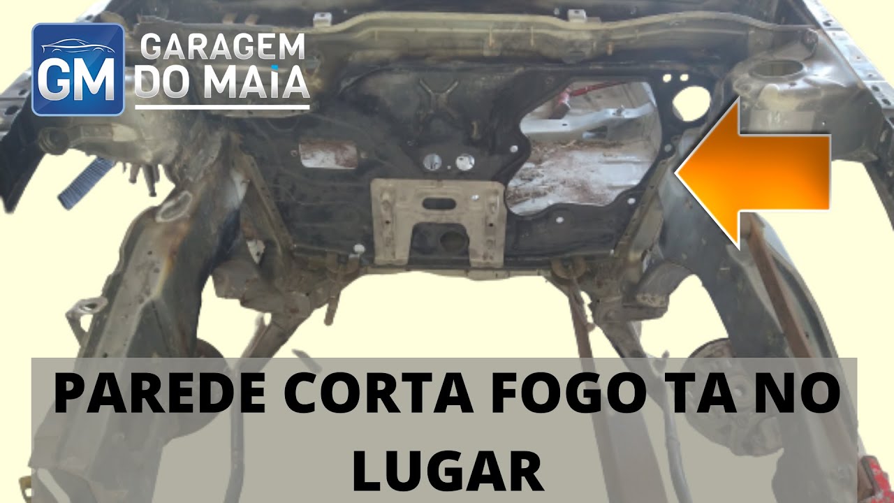 Corsa Gsi OPEL - Substituição da parede corta fogo - #Ep13