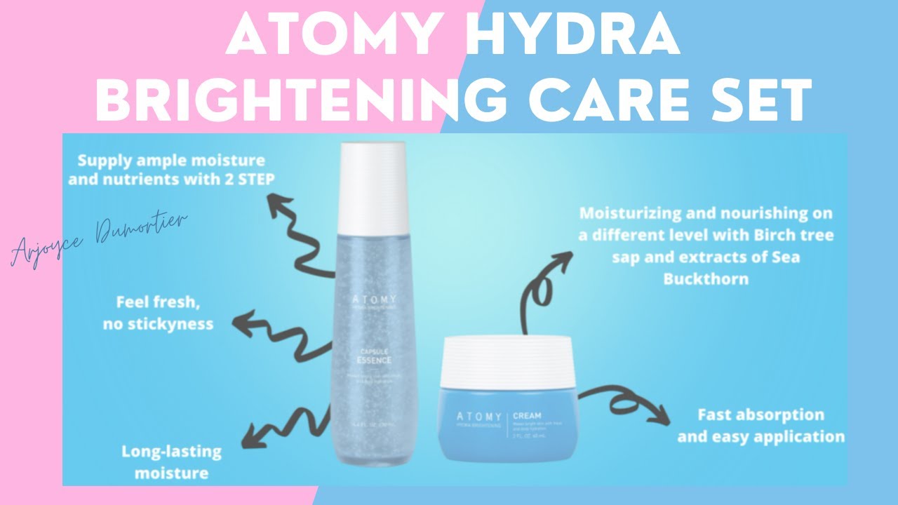 ATOMY HYDRA BRIGHTENING SET | ARJOYCE DUMORTIER
