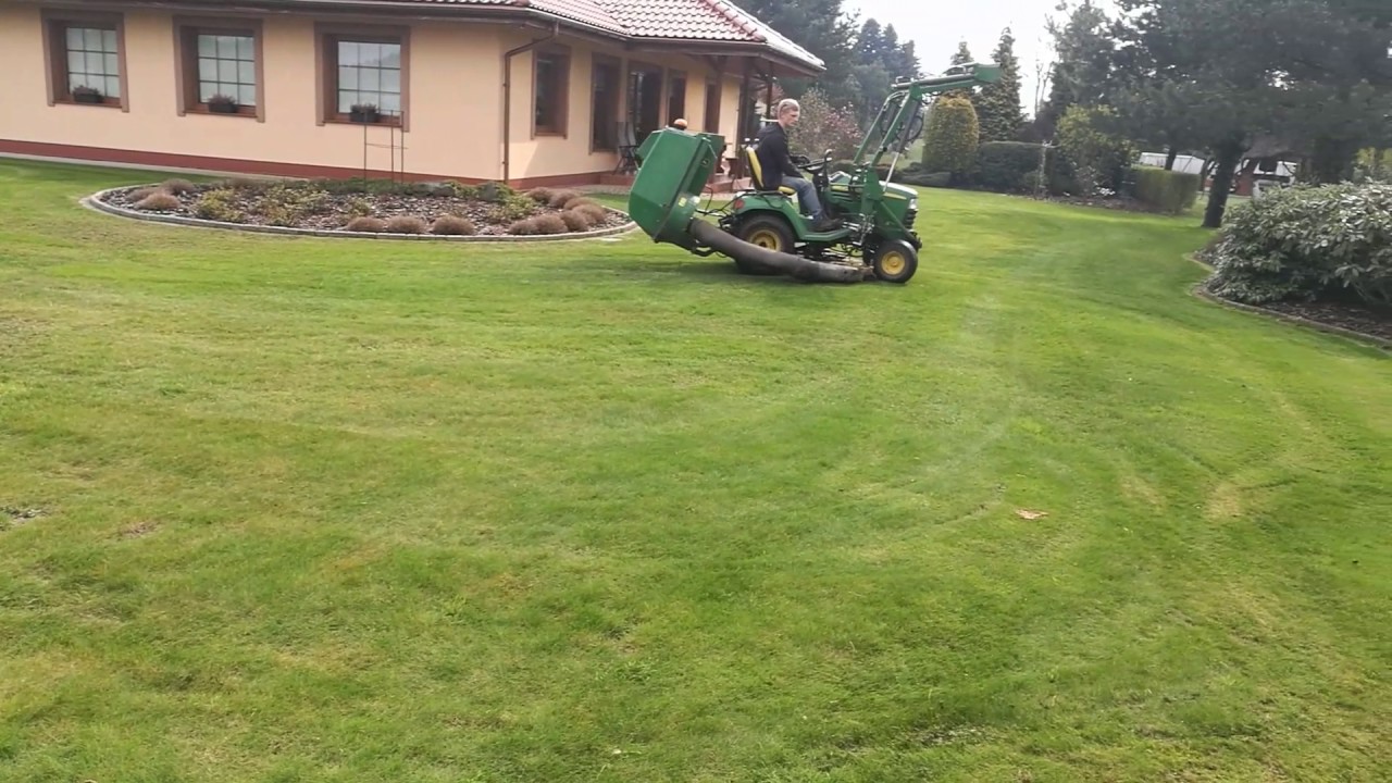 Morago - Koszenie trawy John deere x740