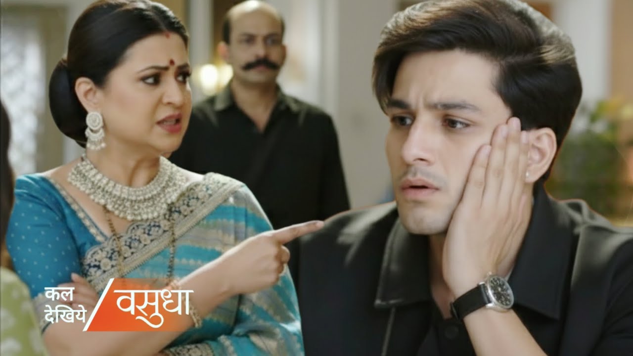 Vasudha || 23 Jan || Today Episode || Chandrika Slaps Avinash After Shows Her Affairs Photo