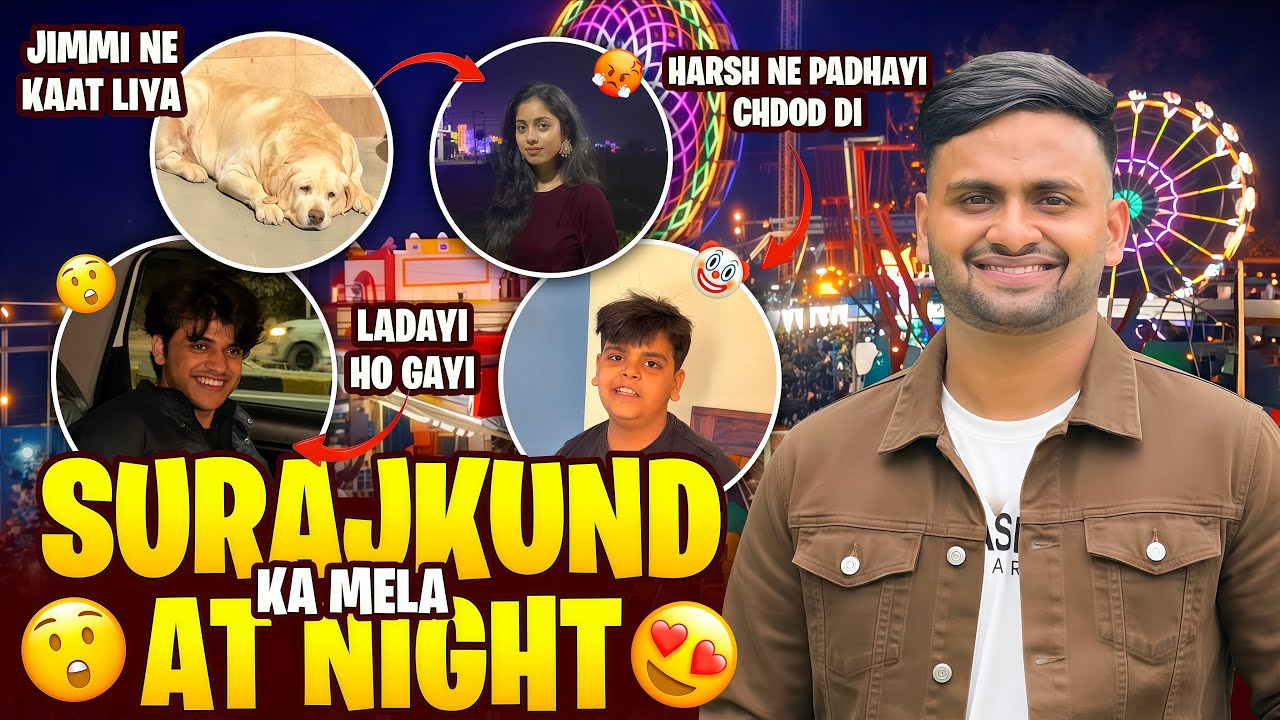 Surajkund Mela Last Day At Night 😉