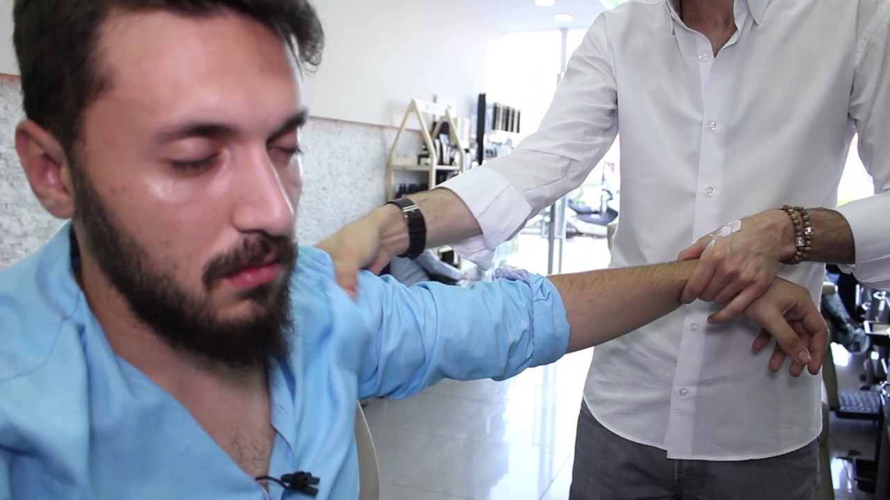 ASMR Turkish Barber Face Head And Upper Body Massage 4