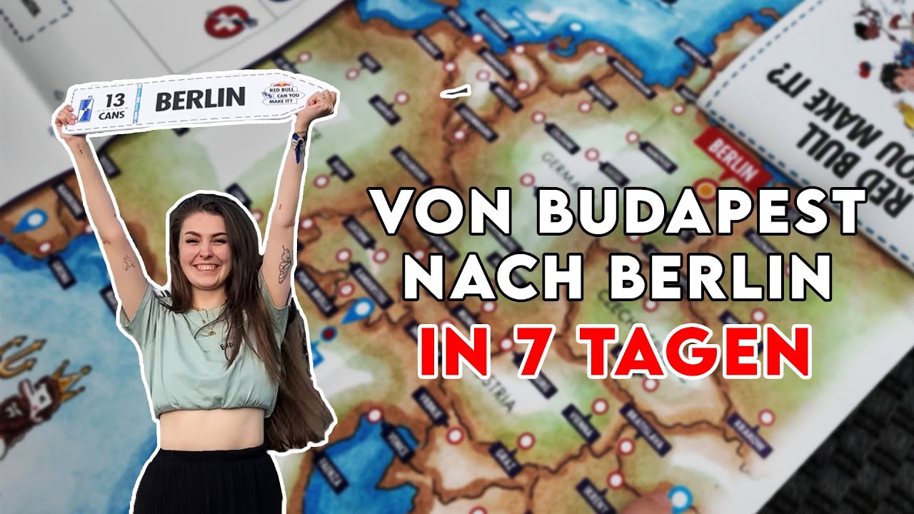 OHNE GELD 1 Woche durch EUROPA - Red Bull 'CAN YOU MAKE IT' Challenge