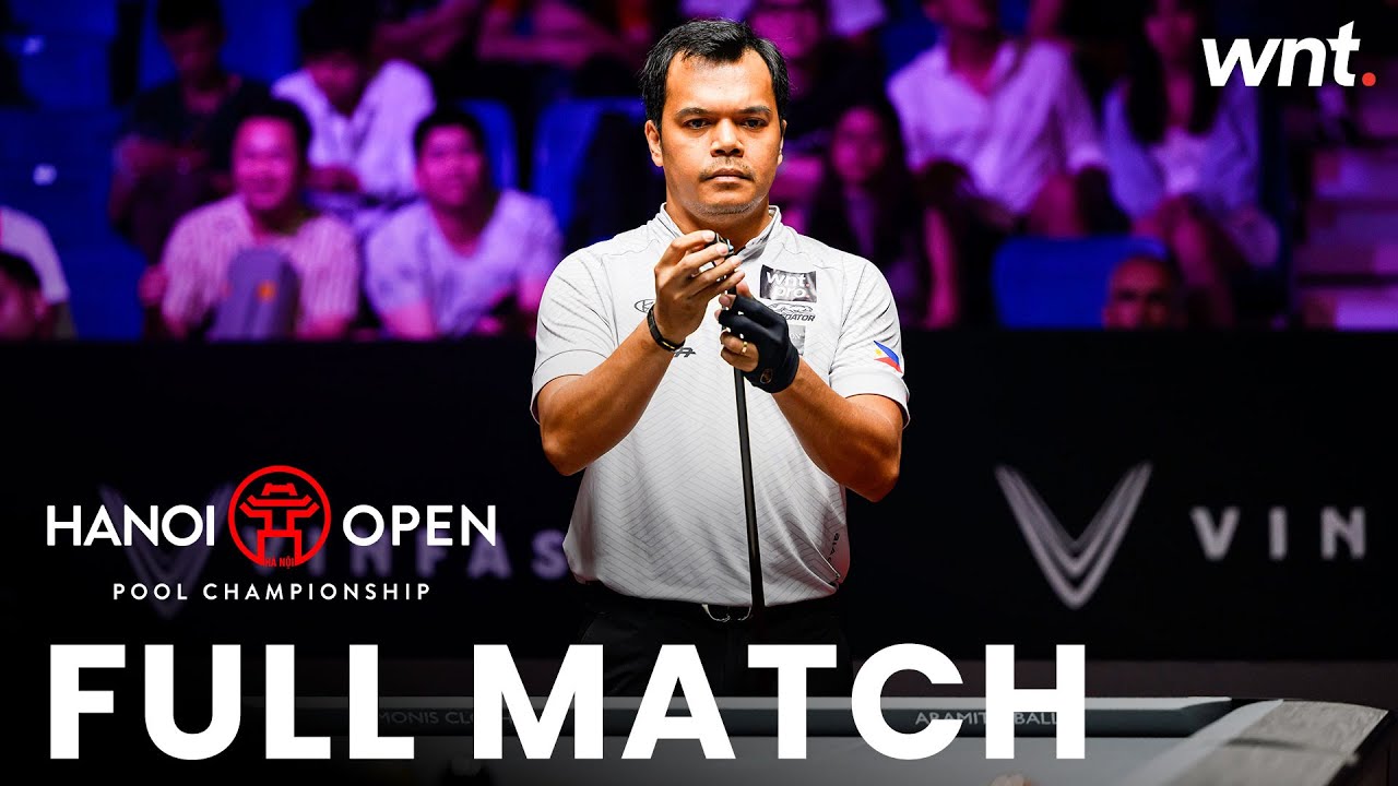Carlo Biado vs AJ Manas | Last 32 | 2024 Hanoi Open Pool Championship
