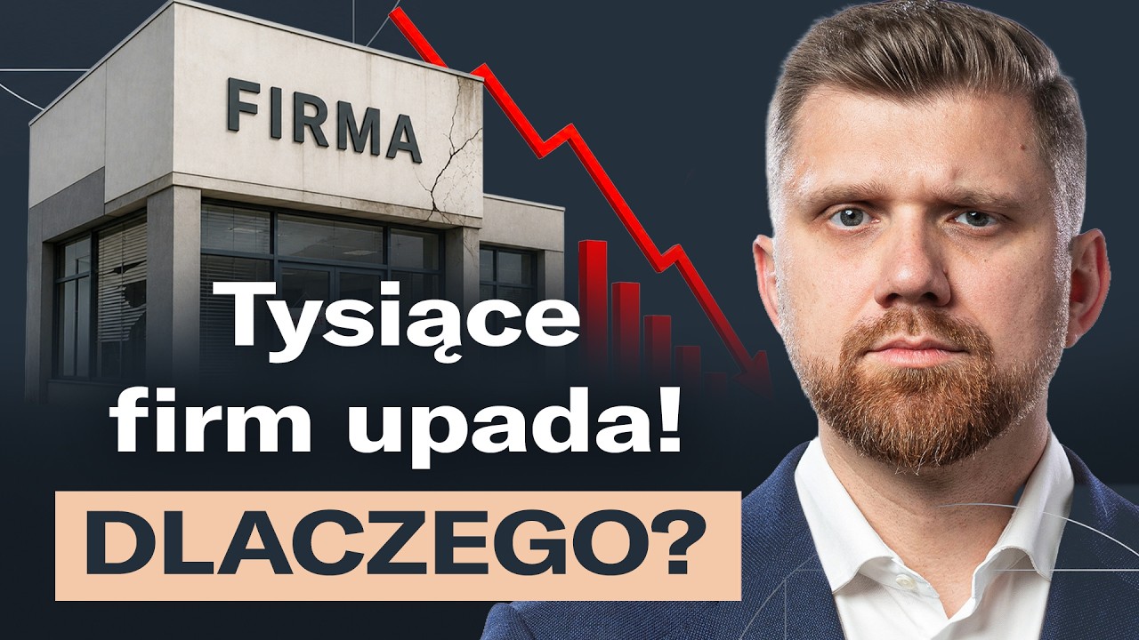 PKB rośnie a, upadłości biją rekord. Co się dzieje z polską gospodarką?