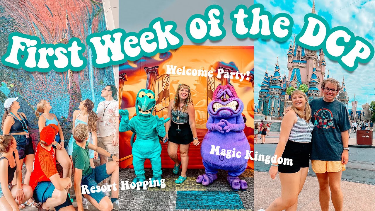 FIRST WEEK OF THE DCP VLOG | Disney College Program 2022