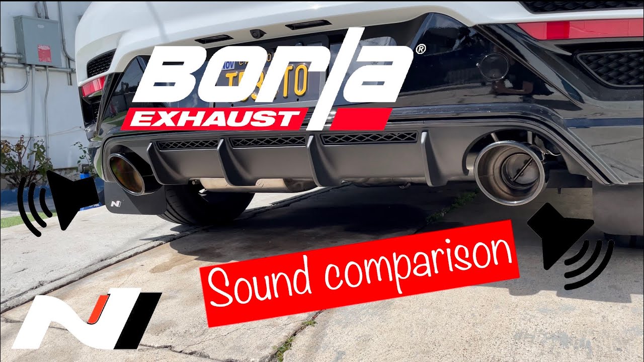 Borla ATAK Hyundai Veloster N Exhaust Sound