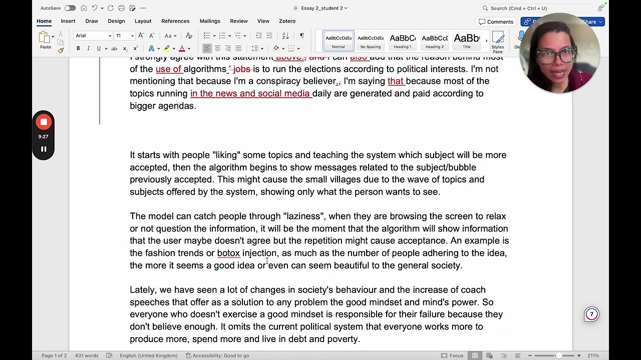 Essay correction #2 - #englishforintermediate