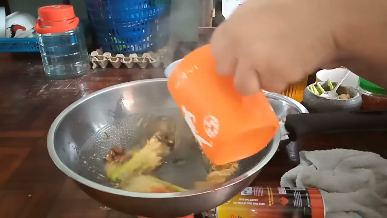 Simple Dan ringkas penyediaan menu pagi//ikan sultan sup Dan ayam pencen masak kicap kampung style