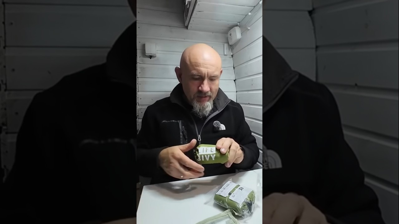 śpiwór ratunkowy z Aliexpress life bivy 