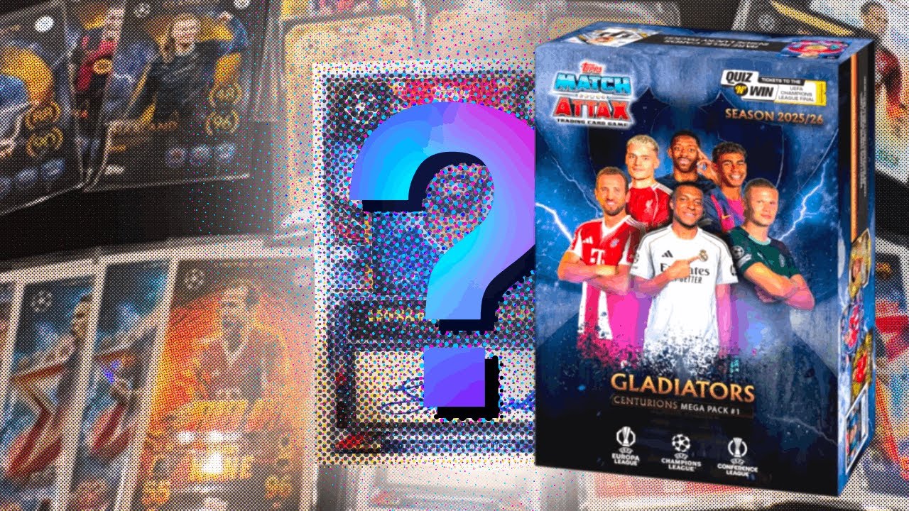 REAL AUTOGRAPH?!? | Match Attax Gladiators Box Break