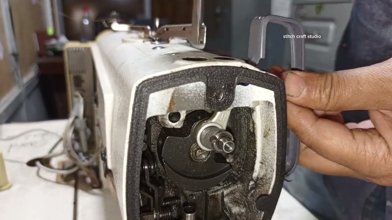 Thread Takeup lever fitting and adjustments in sewing machine