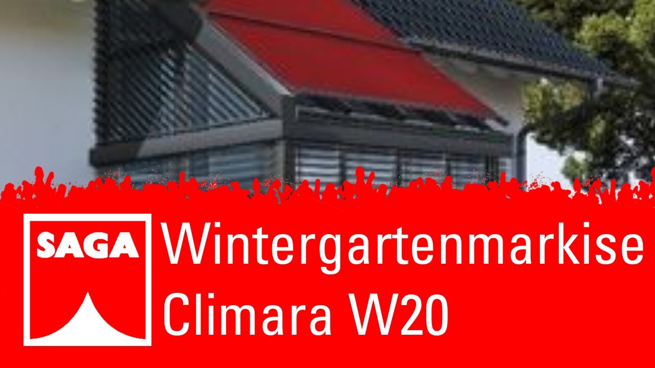 Wintergartenmarkise Climara W20 | SAGA Raumausstattung: Gardinen, Bodenbelag & Sonnenschutz