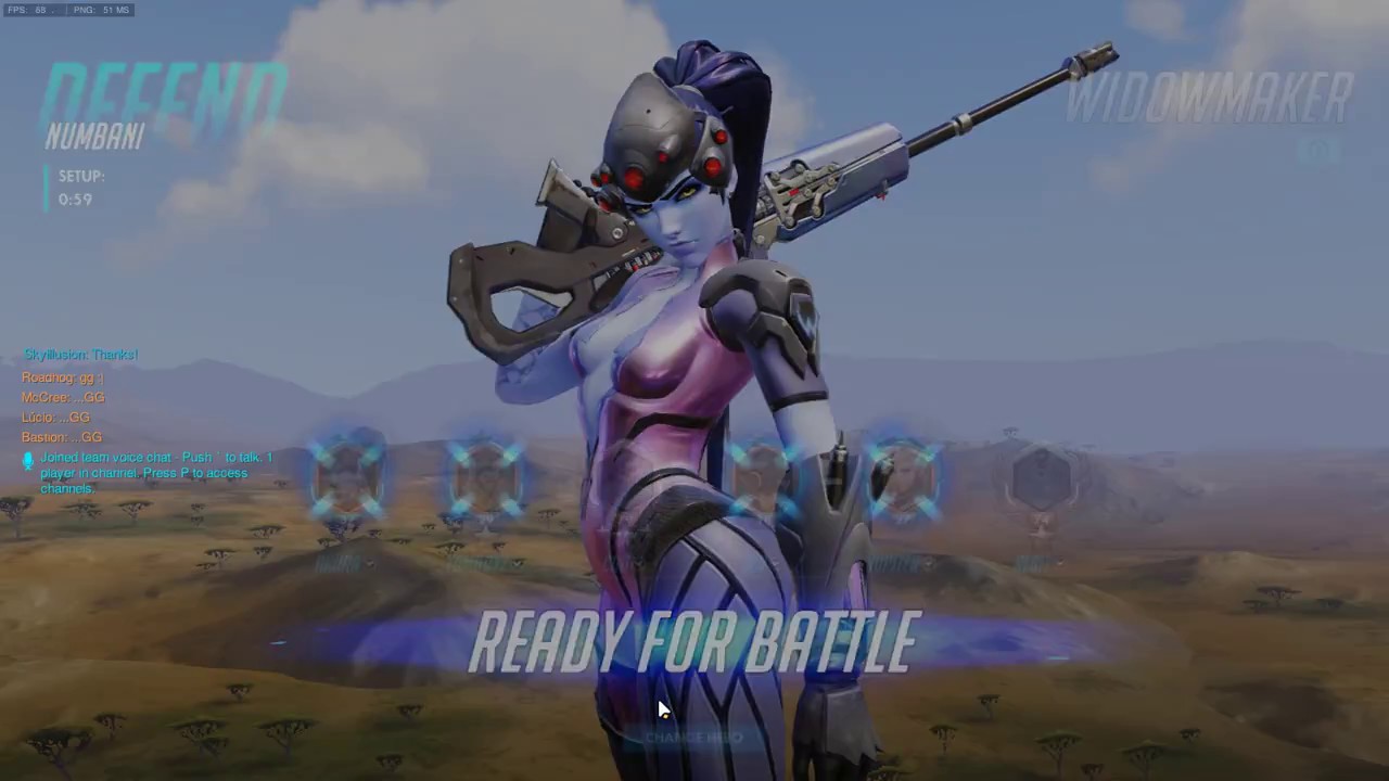 Overwatch Player vs AI Mode (NVIDIA Quadro K620)