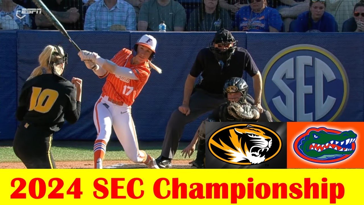 Missouri vs Florida Softball Game Highlights, 2024 SEC Championship