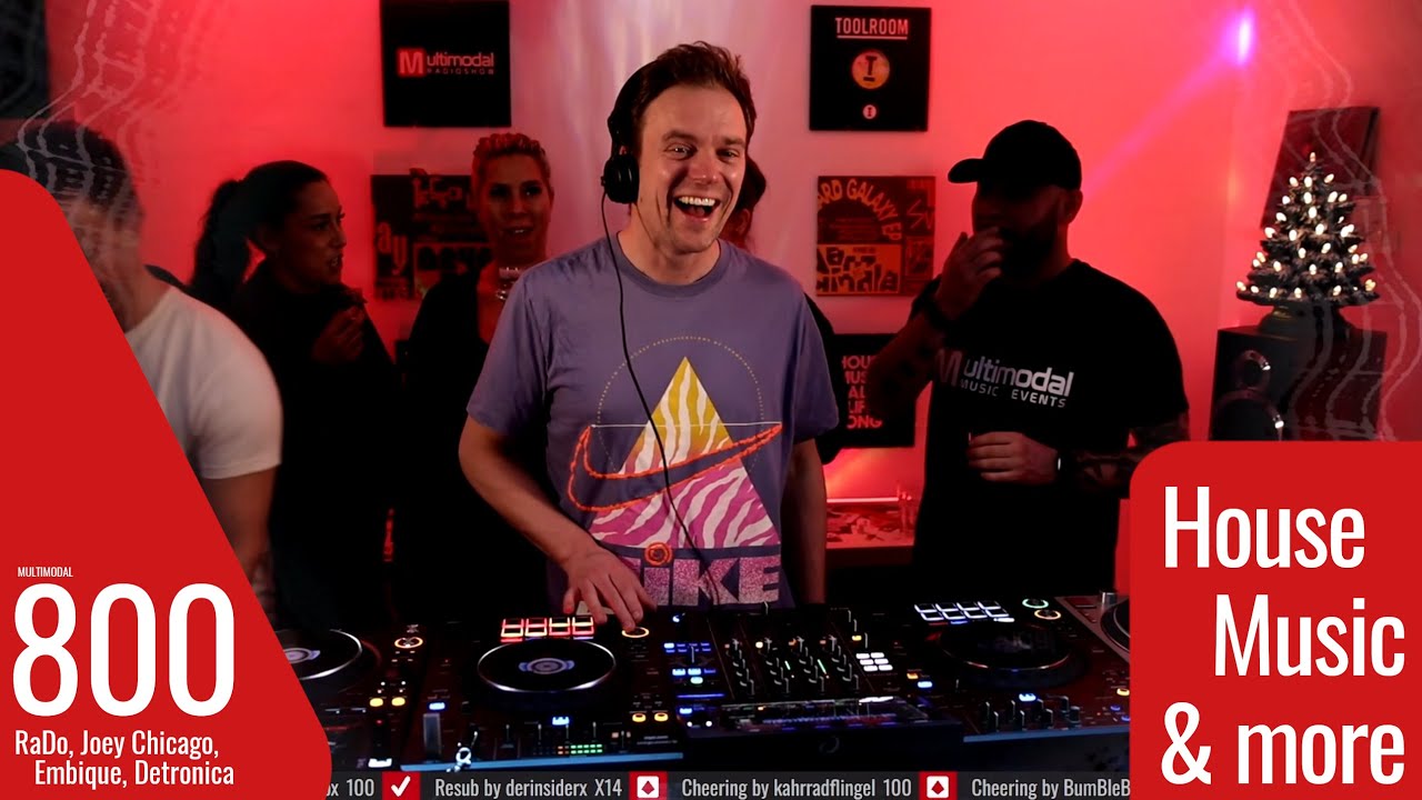 Multimodal 800, the House Music special with Detronica, Embique, Joey Chicago & RaDo - December 2025