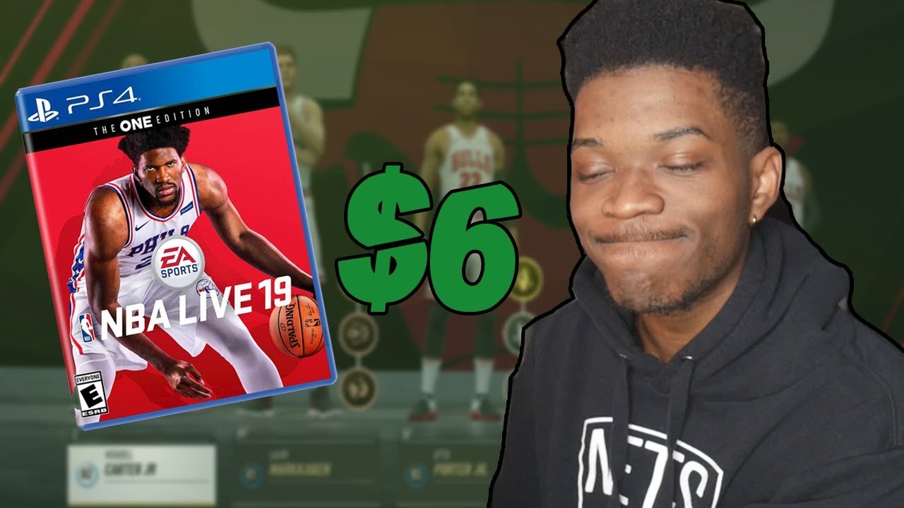 I bought NBA Live 19 to try and rebuild a team...