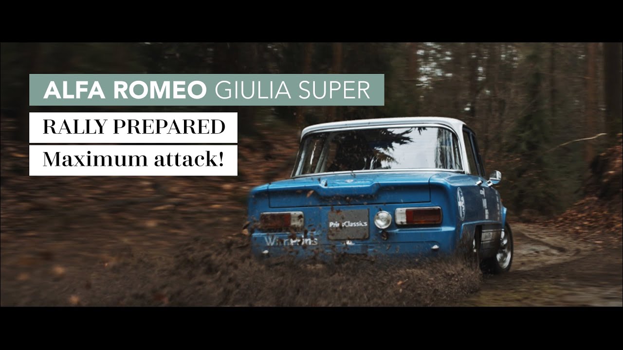 '77 Giulia Super | Classic Rally prepared | Maximum attack!