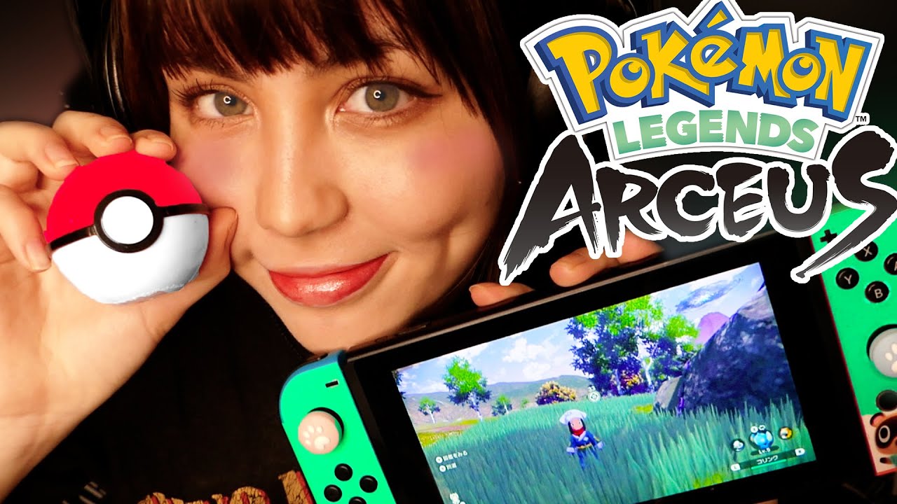 (SUB) ACMP Pokémon Legends Arceus Расслабляющий геймплей с шепотом ASMR