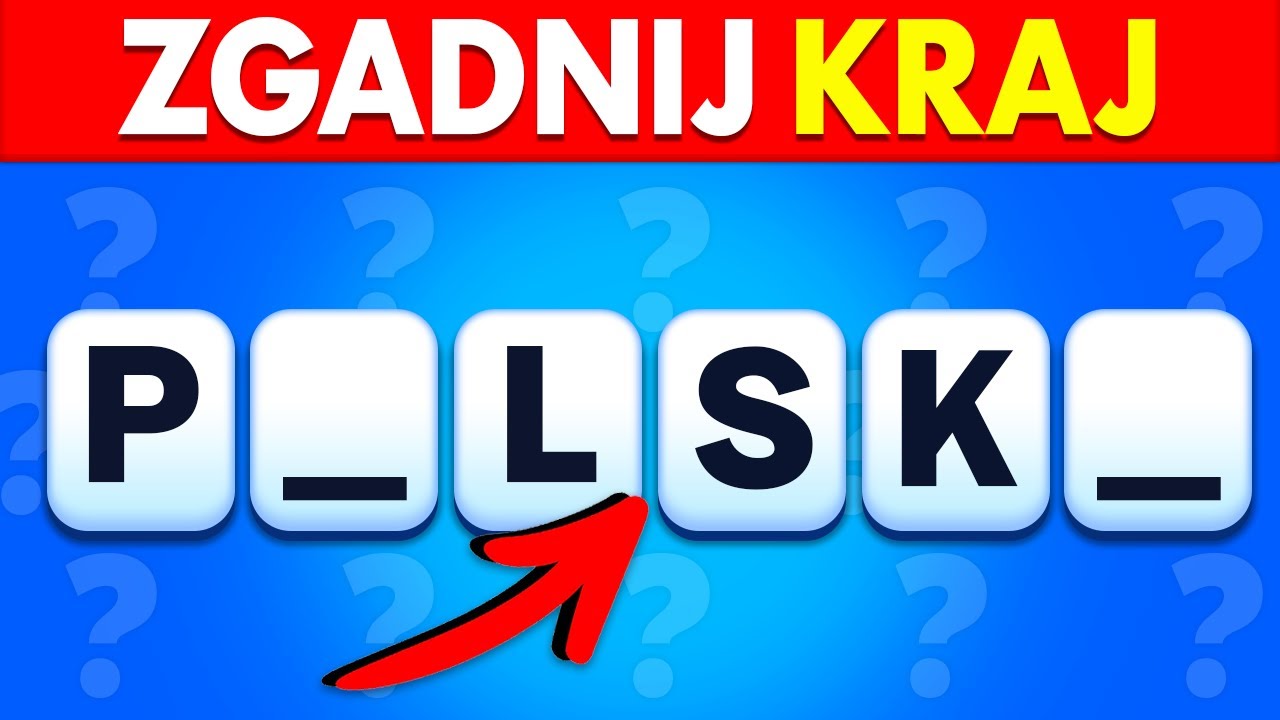 Zgadniesz Kraj bez Samogłosek? | 100 Krajów